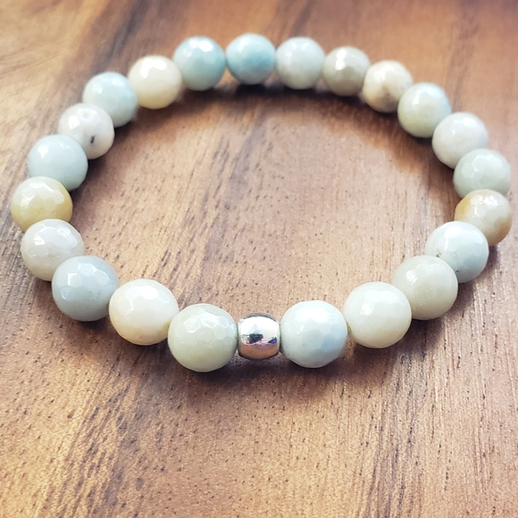 SOLD Amazonite Beads Bracelet - Picture 4 of 15